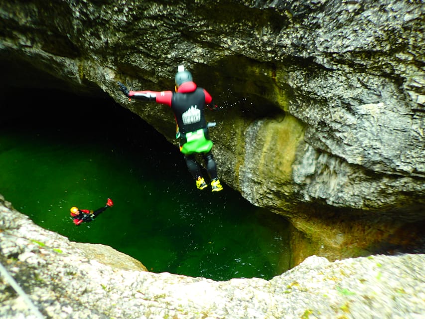 Salzburg: Advanced Canyoning on the Strubklamm - Swimming through clear pools and a giant waterfall