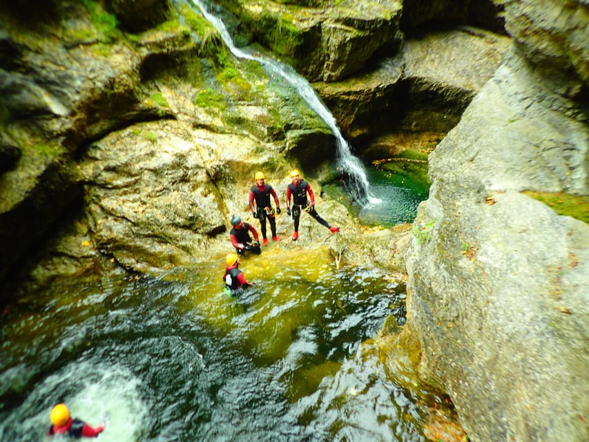 Salzburg: Advanced Canyoning on the Strubklamm - The guide and the feel of the group