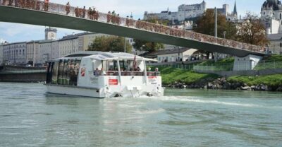 Boat Ride to Hellbrunn and Palace Visit