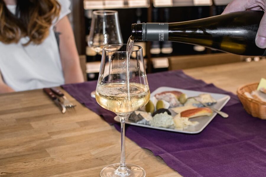 Salzburg: Guided Wine Tasting in a Hidden Wine Bar - Arriving at the shop and finding the tasting