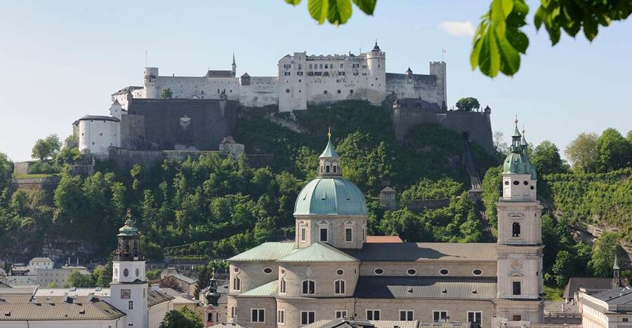 Salzburg: Hohensalzburg Fortress Admission Ticket - The first view over Salzburg