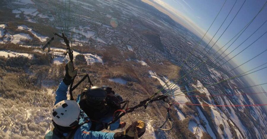 Salzburg like an eagle: tandem paragliding from Gaisberg - The first 15 minutes: briefing, gear, and nerves