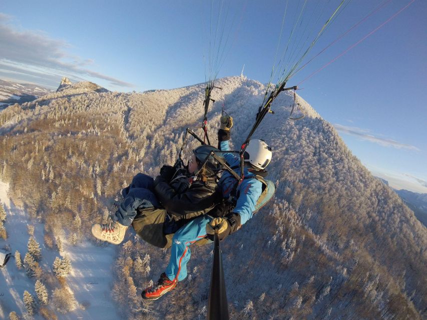 Salzburg like an eagle: tandem paragliding from Gaisberg - Getting from Mirabellplatz to the launch site