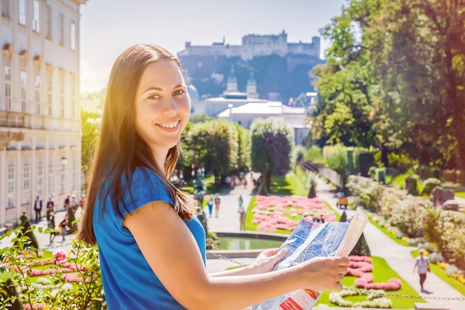 Salzburg Old Town Walking Tour, Mozart, Mirabell Gardens - Makartsteg Bridge and the Salzach views