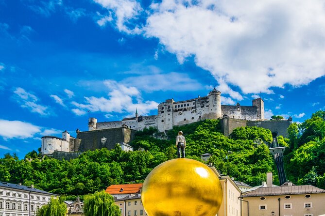 Salzburg Old Town Walking Tour, Mozart, Mirabell Gardens - University Church, Alter Markt, and Residenzplatz