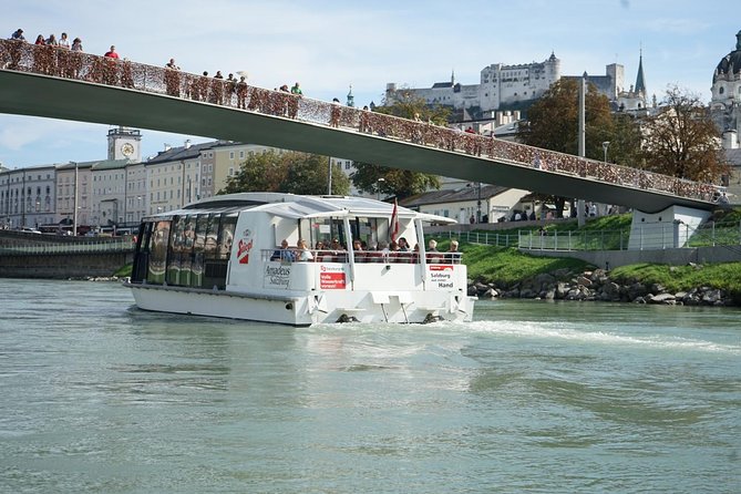Salzburg Panorama Cruise on the Salzach river - Starting beside the Old Town on the Salzach