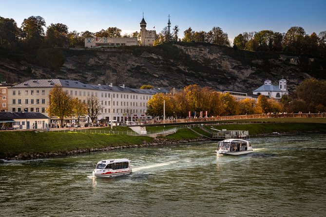 Salzburg Panorama Cruise on the Salzach river - Low water can change the experience