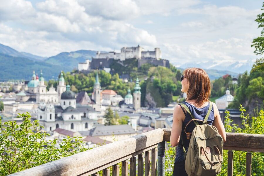 Salzburg: Private City Highlight Tour with a Guide - Mirabell Garden and the first fortress view