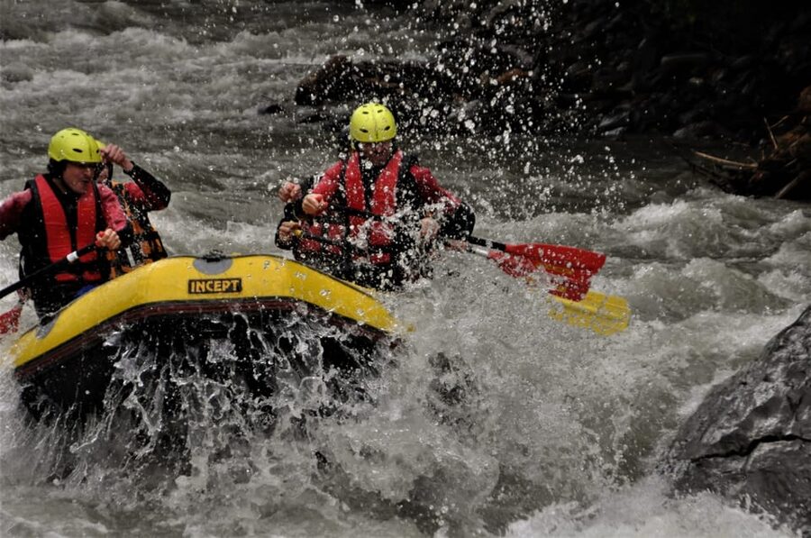Salzburg: White Water Rafting on the Salzach River - The final rapids will get you wet