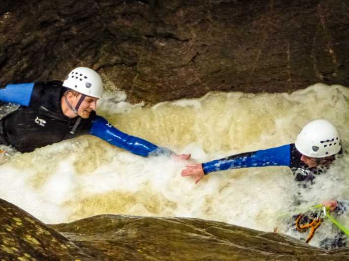Schwarzwasserbach: Canyoning in Austria's Kleiwalsertal - The ascent sets the tone