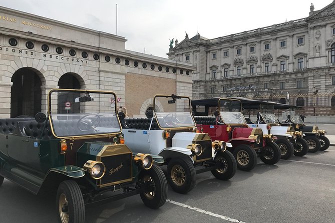 Sightseeing Tour With Oldtimer Cabrio Car (80 min) - Karlskirche and Schwarzenbergplatz