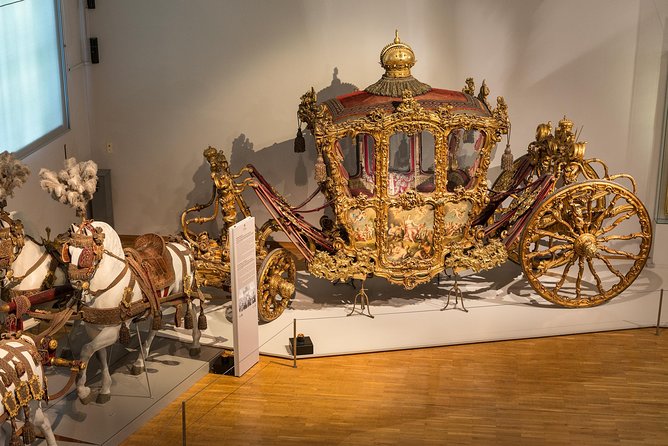 Skip the Line:Imperial Carriage Museum by Schönbrunn Kaiserliche Wagenburg Wien - Elisabeth’s clothing, saddle, and unusual riding chapel