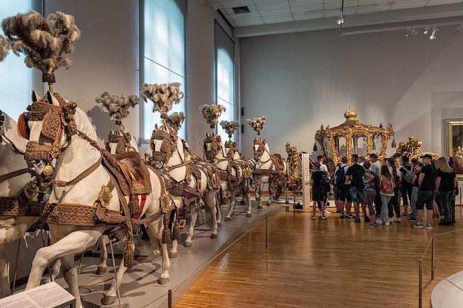 Skip the Line:Imperial Carriage Museum by Schönbrunn Kaiserliche Wagenburg Wien - The Sisi Trail follows Elisabeth from wedding to tragedy