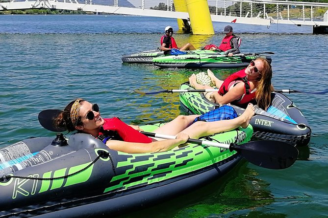 Small-Group Guided Kayak Tour of Vienna - Paddling the colorful shores of the Alte Donau