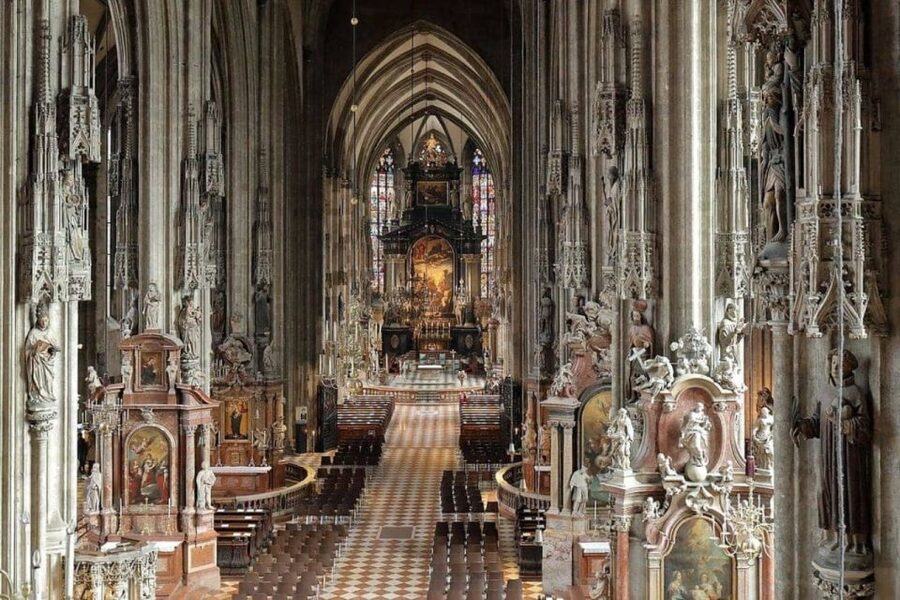 St Stephen's Cathedral, Top Churches of Vienna Old Town Tour - Hofburg and the Trinity Column on the way