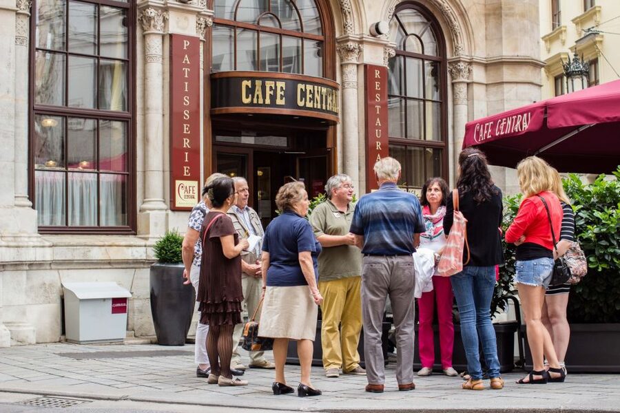 Sweet Vienna Tour: Home of Cakes and Cafe Culture - Famous cafés and the value of looking up