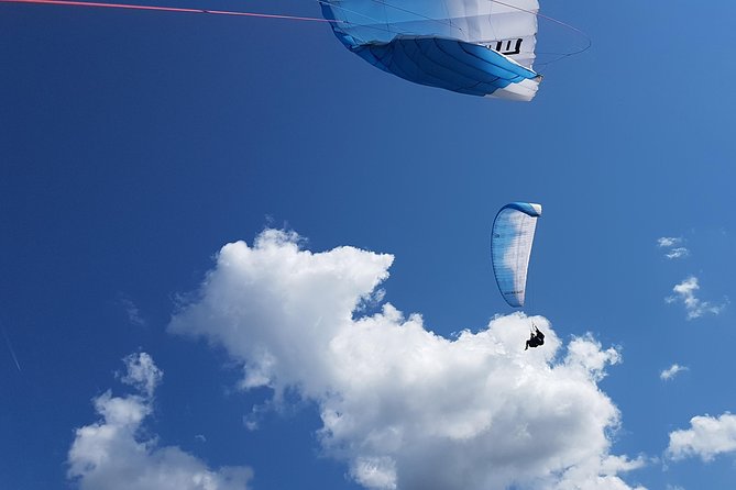 Tandem paragliding in the Stubai Valley near Innsbruck - Neustift im Stubaital From a Bird’s-Eye View