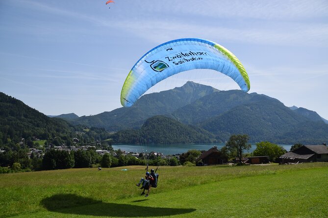 Tandem Paragliding St. Gilgen - Wolfgangsee - From St. Gilgen to the 1,522-meter launch point