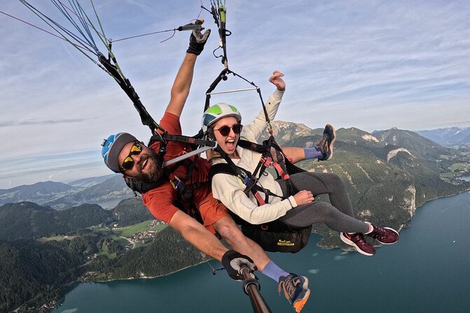 Tandem Paragliding St. Gilgen - Wolfgangsee - How it fits into a Wolfgangsee day