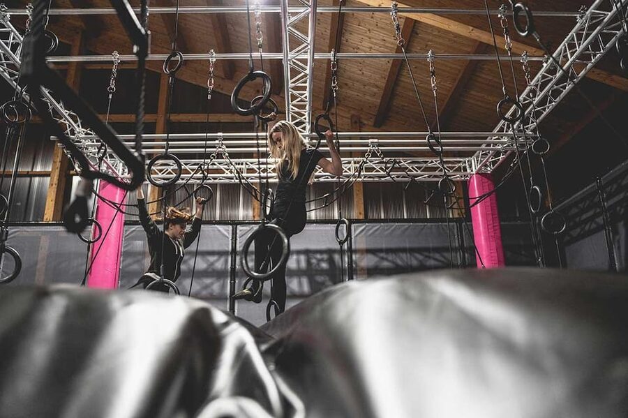 Tirol: Zahmer Kaiser Trampolinpark - A full indoor action session in Tyrol