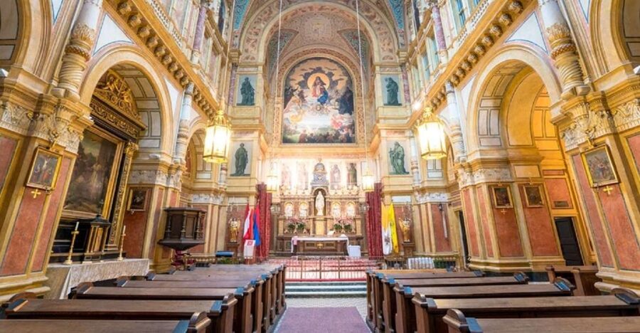 Vienna: 'Armenia In The Heart Of Austria' Tour - Maria Schutz Church and its 1874 interior