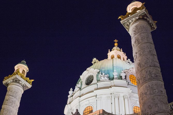 Vienna at night! Private photo tour of Vienna's most beautiful buildings - State Opera and Karlsplatz after dark