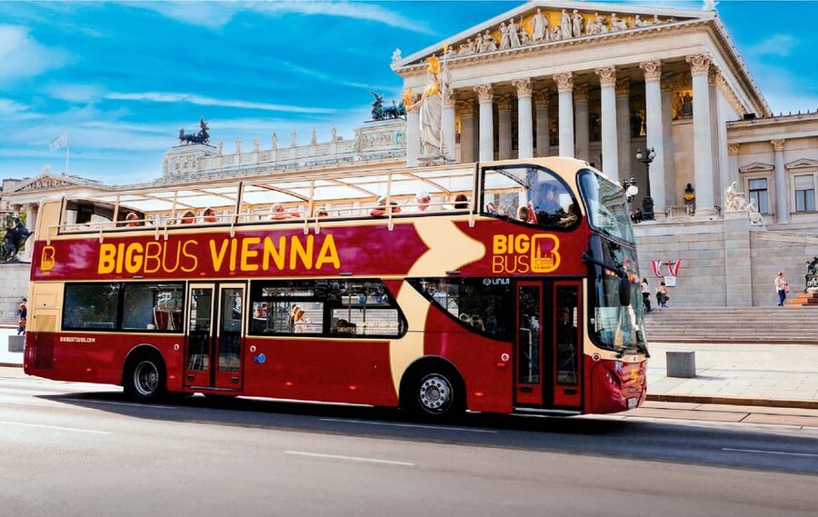 Vienna: Big Bus Hop-On, Hop-Off Tour by Open-Top Bus - Danube Island and UNO City