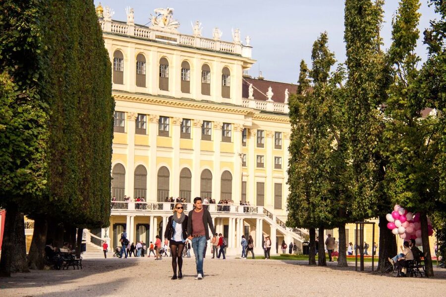 Vienna: Bus & Schönbrunn Palace Skip-the-Line Guided Tour - The guided rooms inside Schönbrunn Palace