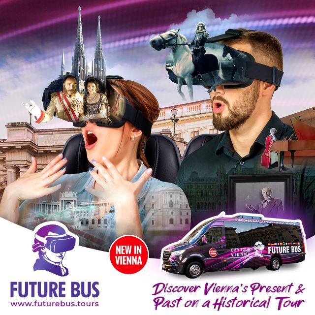 Vienna: Bus Tour with Virtual Reality Experience - Starting at Albertinaplatz behind the Opera