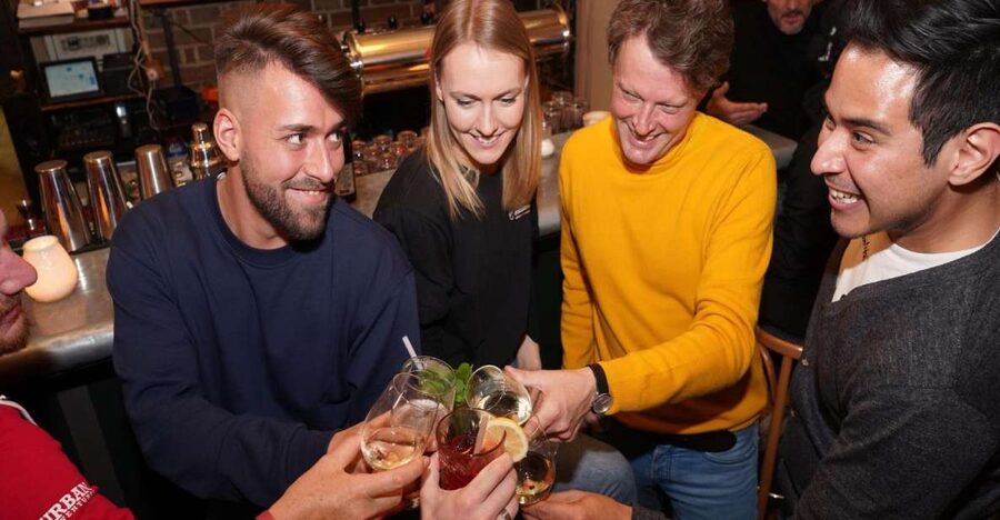 Vienna by Night: Private Evening Food and Drink Tour - The 4th district and a bar with rotating DJs