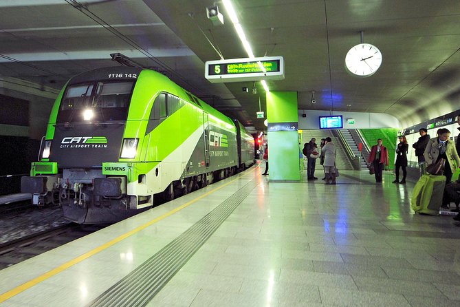 Vienna City Airport Train - CAT - From Vienna Airport to Wien Mitte in 16 minutes