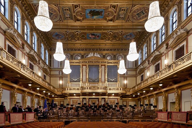 Vienna: Classical Music Concert in the World-Famous Musikverein - Ticket pickup, coats, and the 8 p.m. start