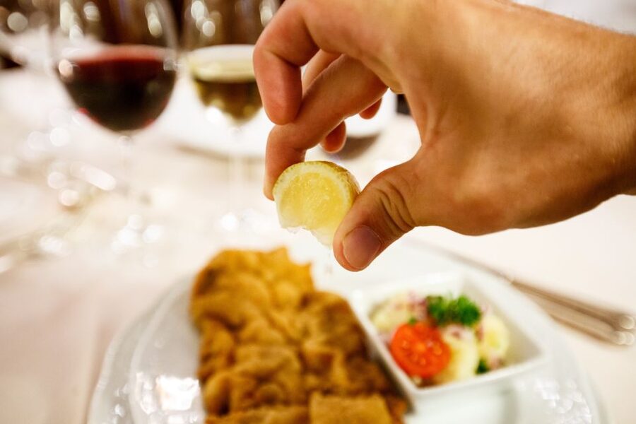 Vienna: Culinary Experience at Restaurant Stefanie - Dessert arrives as a full final act