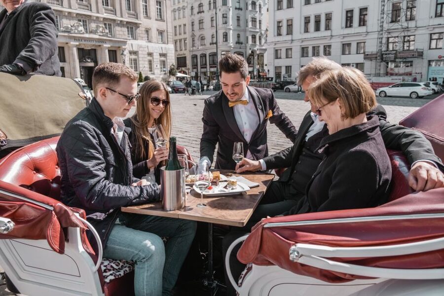 Vienna: Culinary Horse-Drawn Carriage Experience - The experience for couples, families, and friends