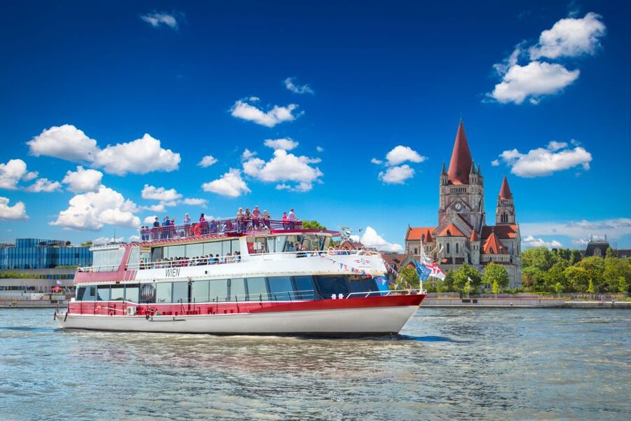 Vienna: Danube River Cruise w/ optional Viennese Specialties - The onboard food option and what it adds