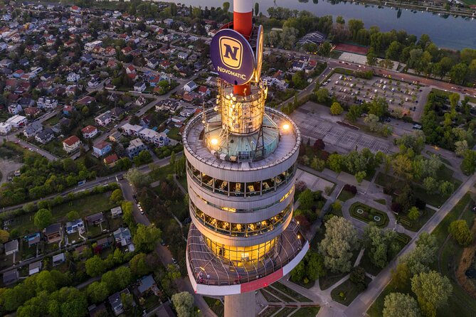 Vienna Danube Tower - Coffee, cake, and the revolving levels