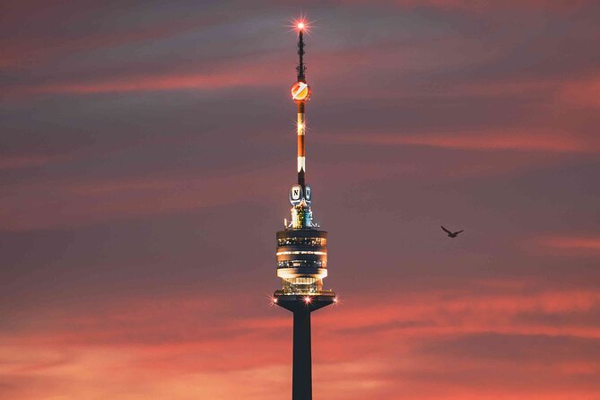 Vienna Danube Tower - The fast ride to the 150-meter platform