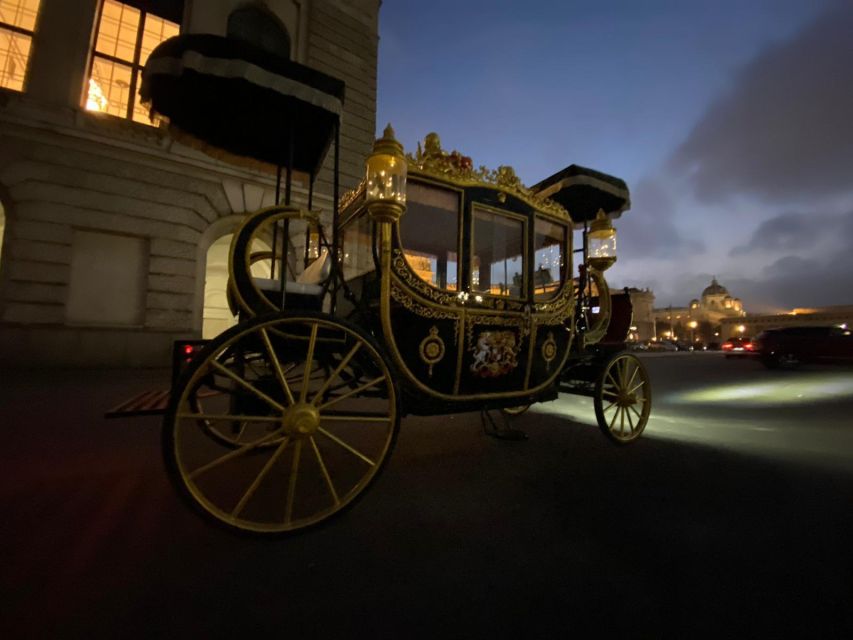 Vienna: Electric-Imperial Carriage Sightseeing Tour - Narrow streets, cafés, and the city’s grand center