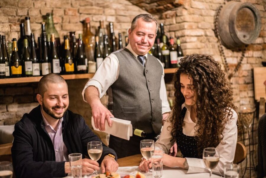 Vienna: Hidden Wine Cellars Tasting Experience - The bilingual format can affect the pace