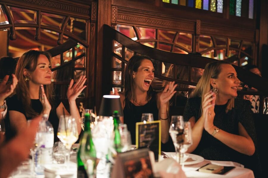 Vienna: Johann Strauss Dinner Show at the Prater - Shared tables, drinks, and extra charges