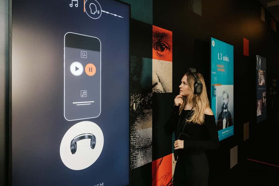 Vienna: Johann Strauss - Immersive Audiovisual Experience Ticket - The composing machine is the visit’s best hands-on feature