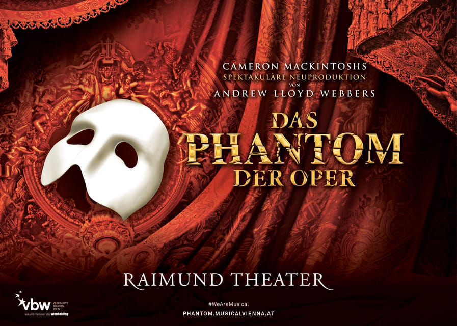 Vienna: Musical Tickets THE PHANTOM OF THE OPERA - The interval and the second act