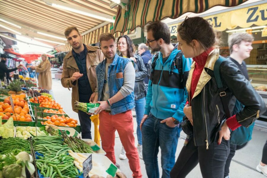Vienna: Naschmarkt Guided Food Tour - Tasting Greece, Spain, and Switzerland