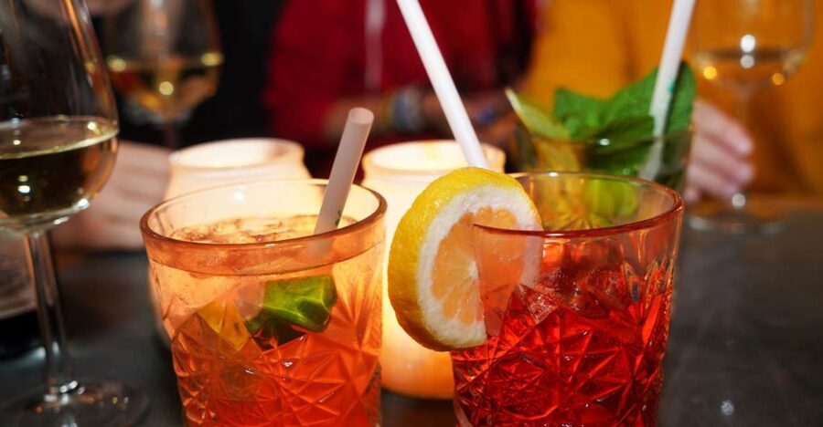Vienna Nightlife: Food, Wine, Cocktails and Rooftop Bar Tour - Viennese pastries in a family coffee house