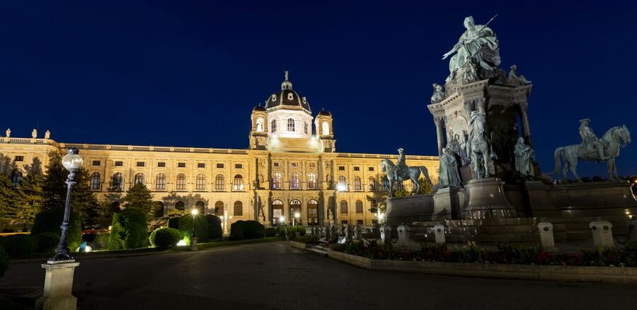 Vienna: Panoramic Night Tour by Bus - The Kunsthistorisches and Natural History Museums