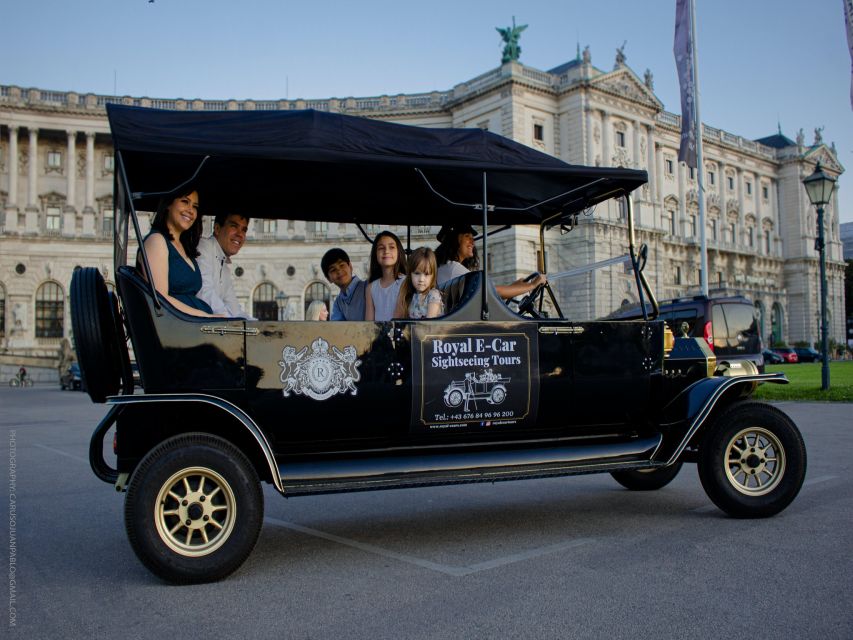 Vienna: Private Electric Car Sightseeing Tour - Schwarzenbergplatz, Karlskirche, and the longer route