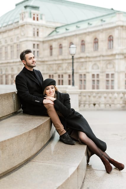 Vienna: Professional Photoshooting - Michaelerplatz adds imperial scale