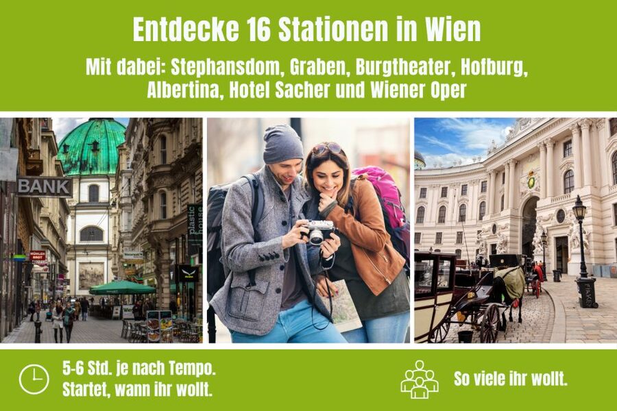 Vienna: Scavenger Hunt Self-Guided Tour - Vienna sightseeing with a puzzle in hand