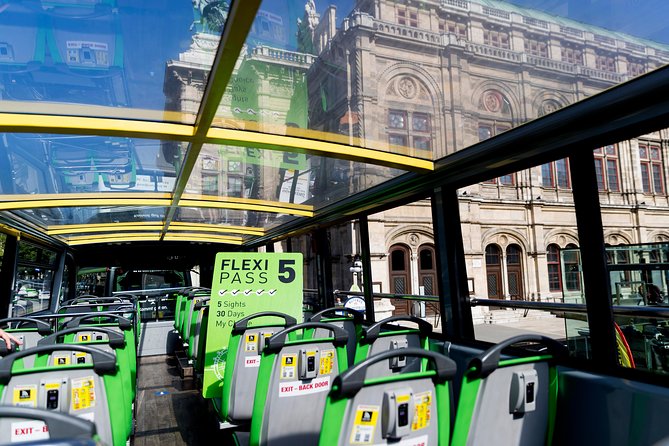 Vienna Sightseeing FLEXI Pass - Picking up the pass opposite the State Opera