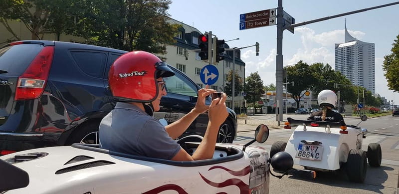 Vienna: Sightseeing Tour in Hotrod - Meeting at Judengasse 4 near St. Stephen’s Cathedral